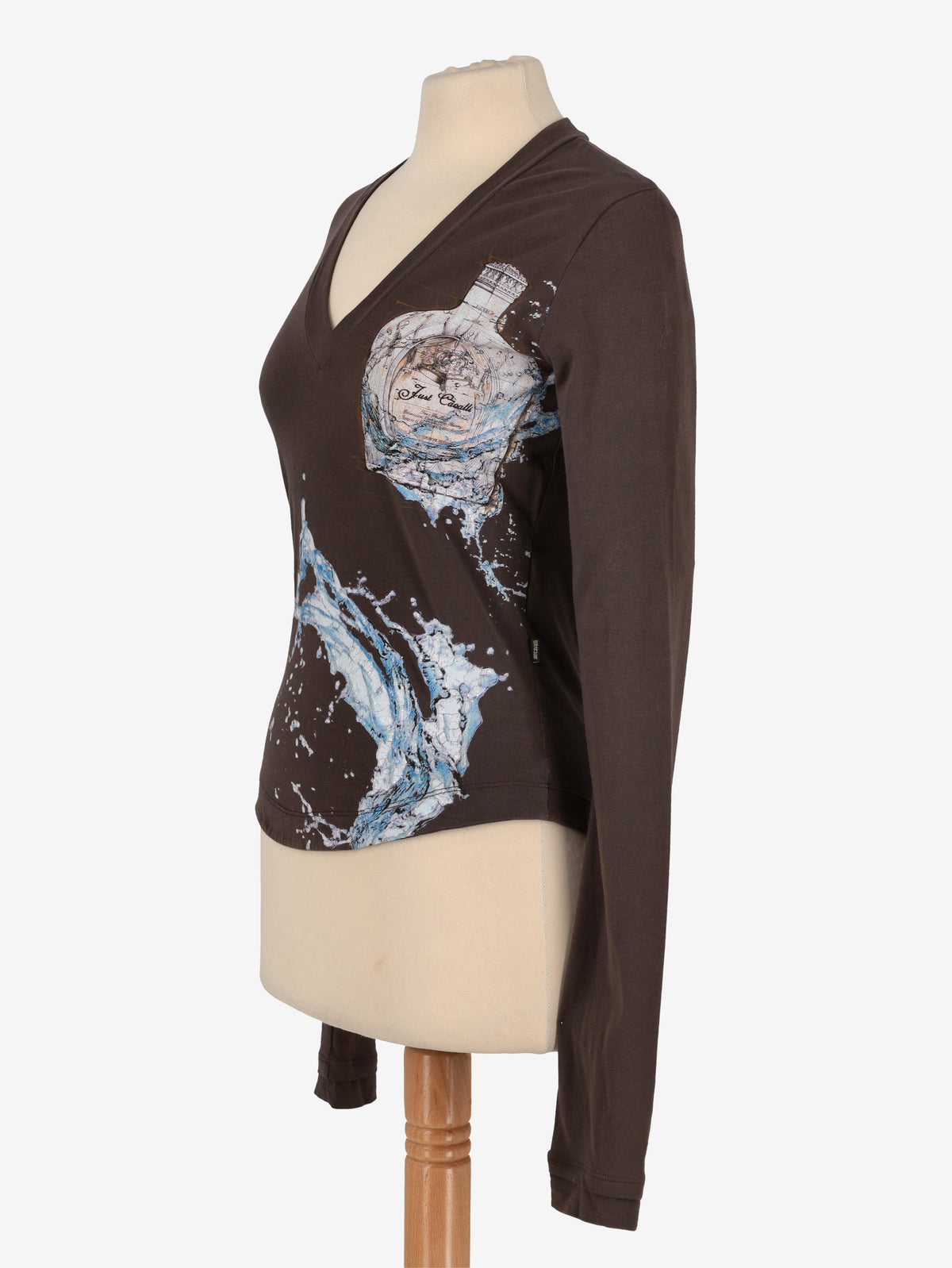 Just Cavalli Wave Print Shirt W24121253.4  Just Cavalli 