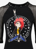 Love Moschino Graphic T-Shirt Dress CVB21.62.6  Love Moschino 