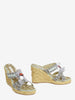 Christian Lacroix Jewel Wedge Sandal