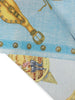 Versace Graphic-Print Silk Scarf WCV241081  Gianni Versace 