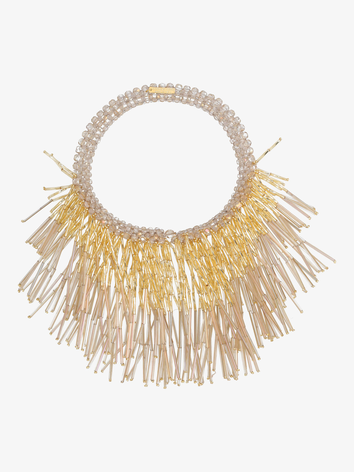 Coppola E Toppo Gold Beads Necklace