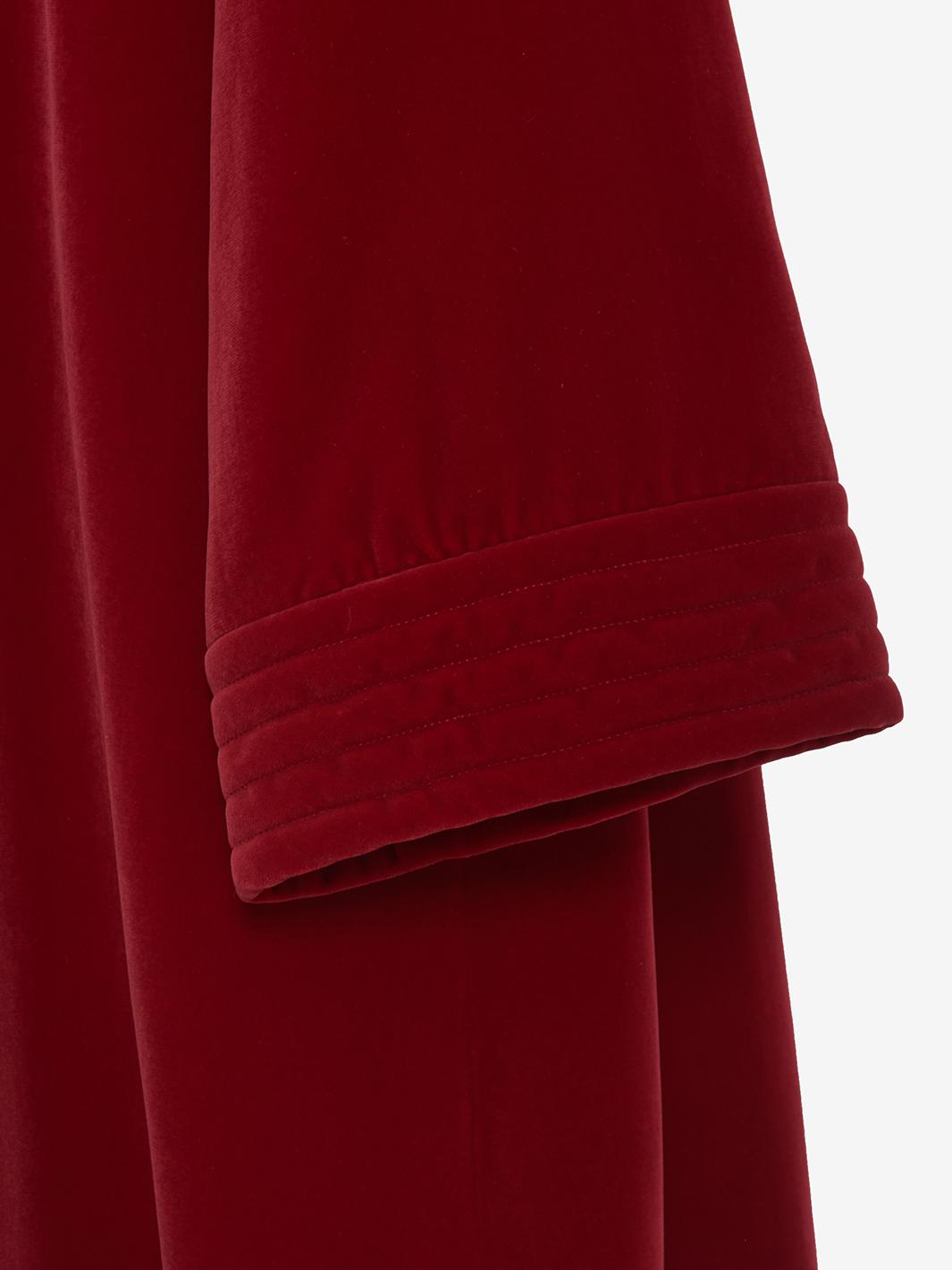 Saint Laurent Dressing gown with quilted neckline - '70s AR011  Saint Laurent 
