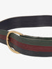 Mila Schön Tricolor Leather Belt