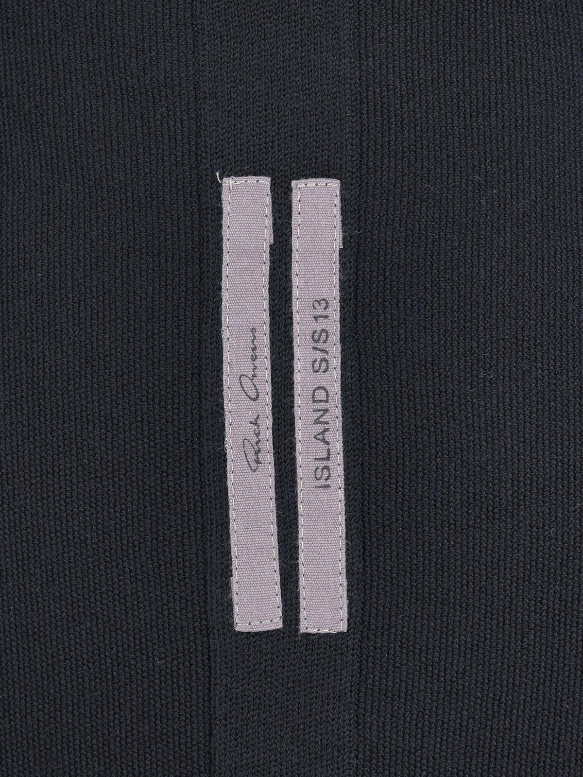 Rick Owens Black Slashed Dress RM290925.8  Rick Owens 