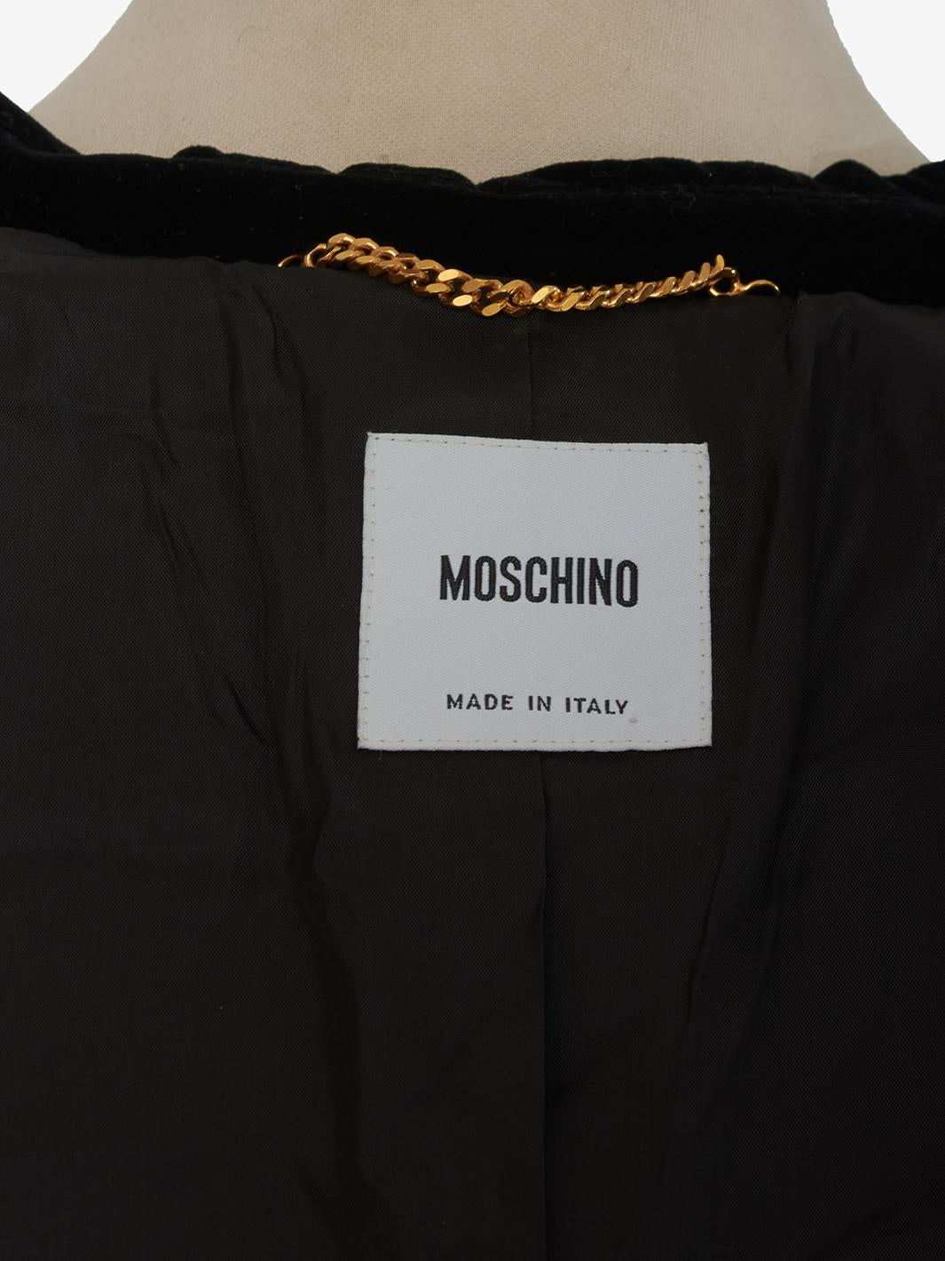 Moschino 千鸟格印花羊毛夹克
