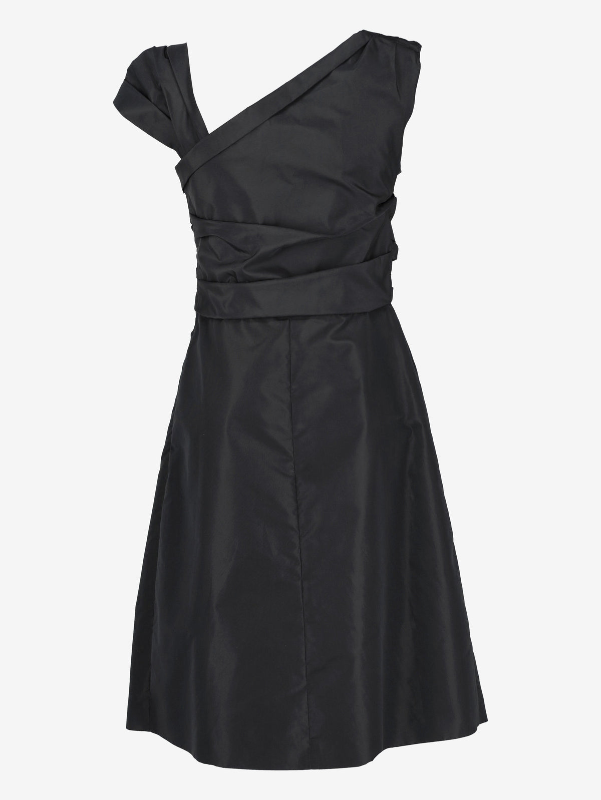 Prada Ruffled Elegant Dress 143224  Prada 