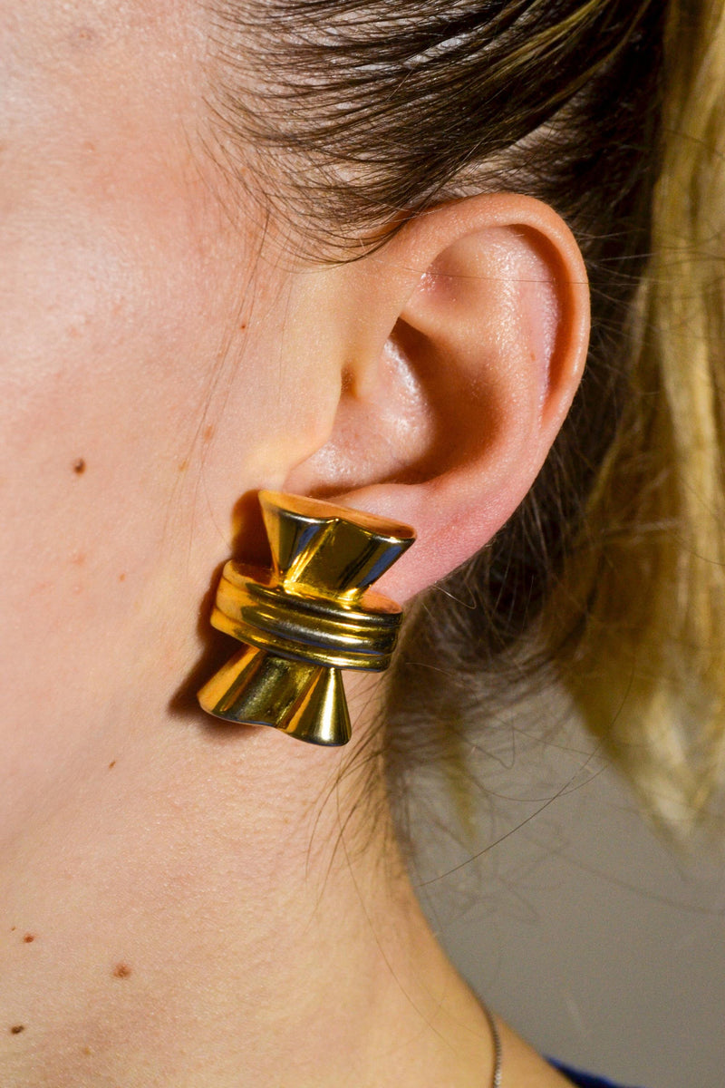 Correani Bow Clip-on Earrings W22040610  Correani 