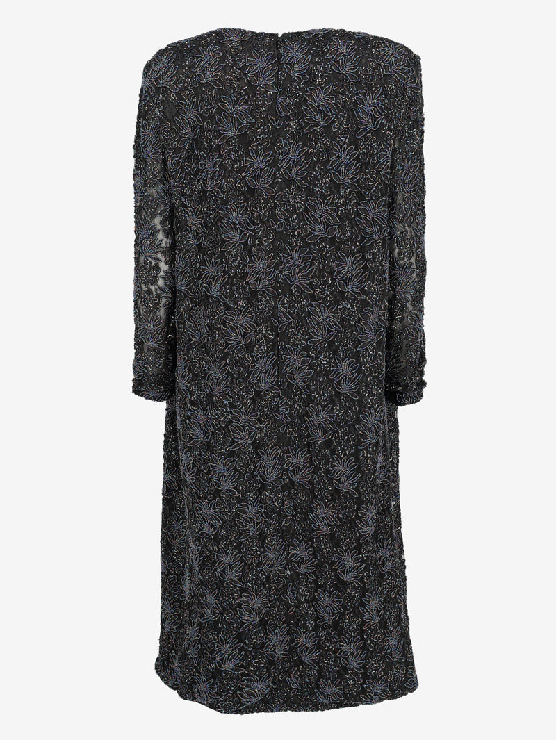 Vintage Beaded and Sequin Embroidered Dress W130426_2  Vintage 