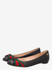 Gucci Black Ballerina With Bow WCV2410105  Gucci 