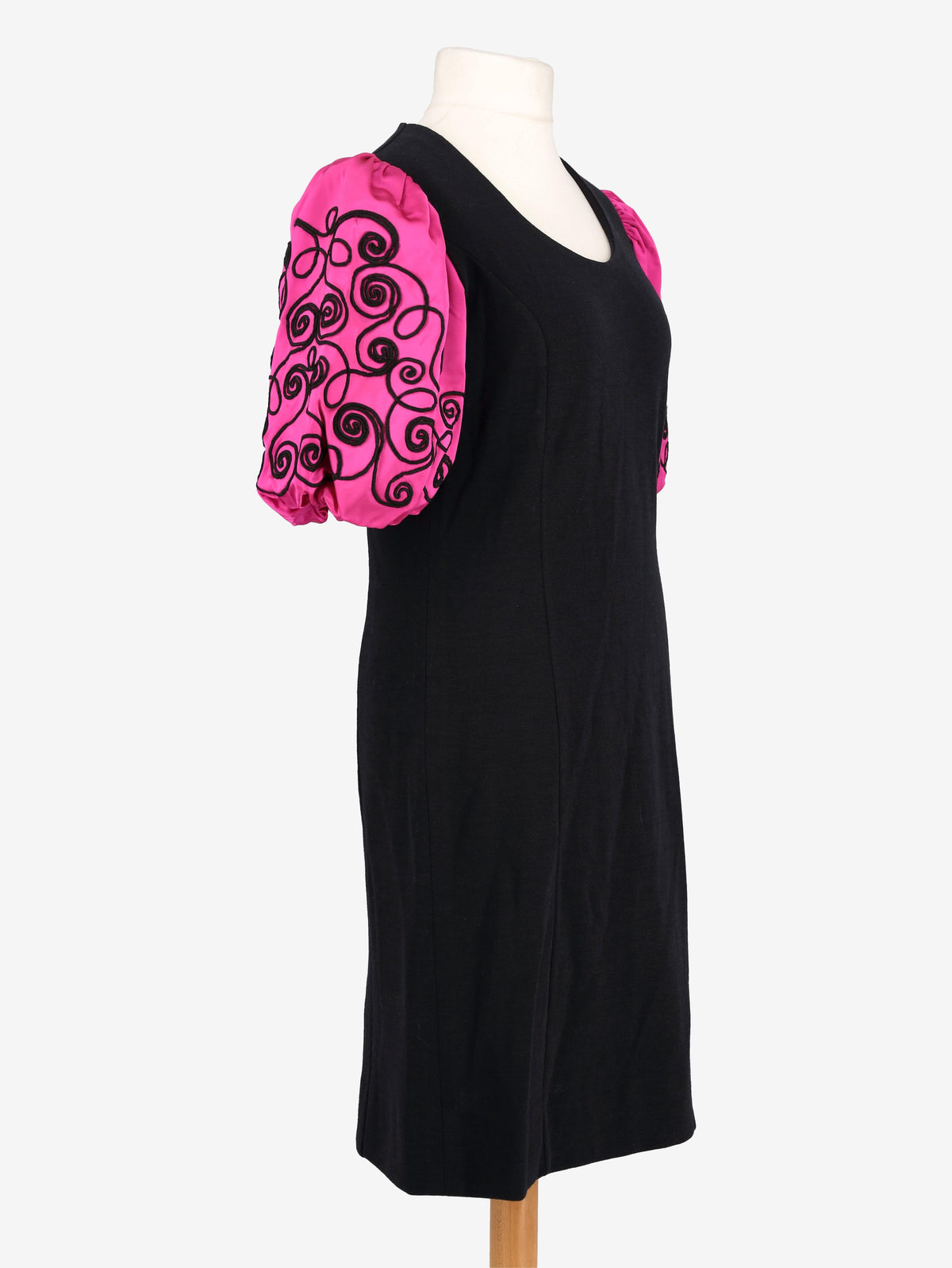 Vintage Baloon Sleeves Dress