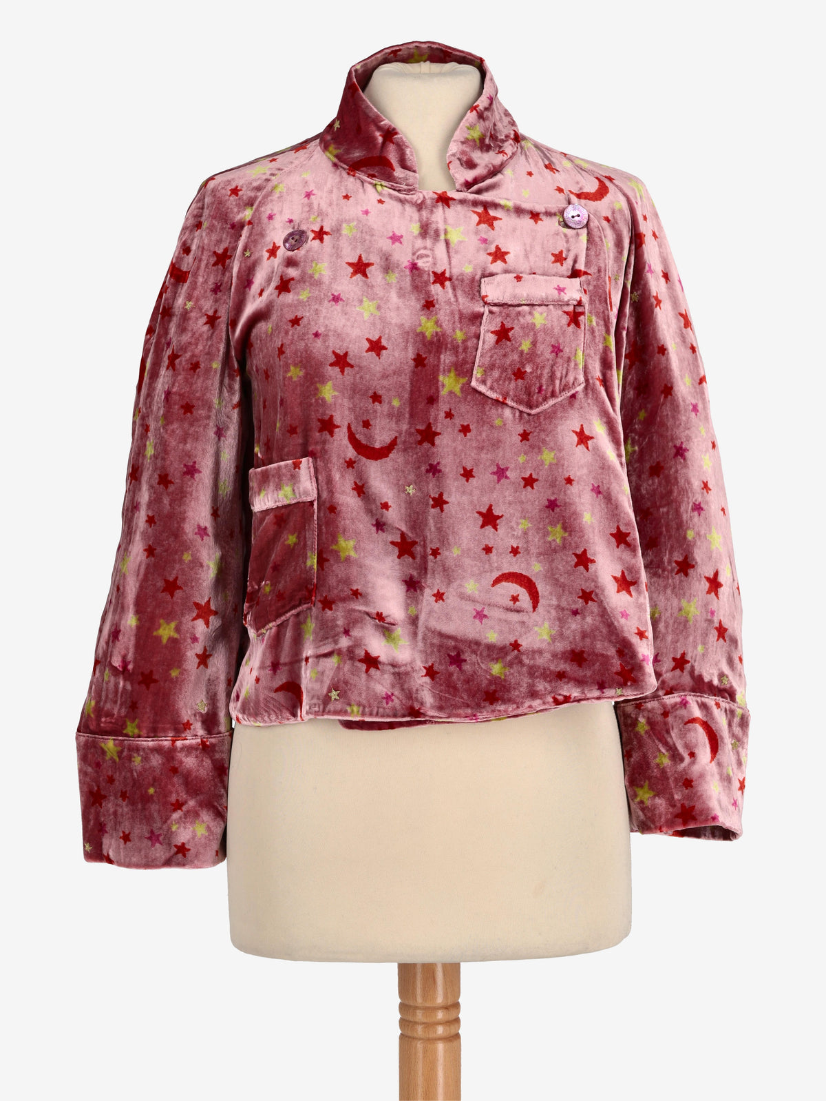 Ungaro Fuchsia Velvet Top W2511.94  Ungaro 