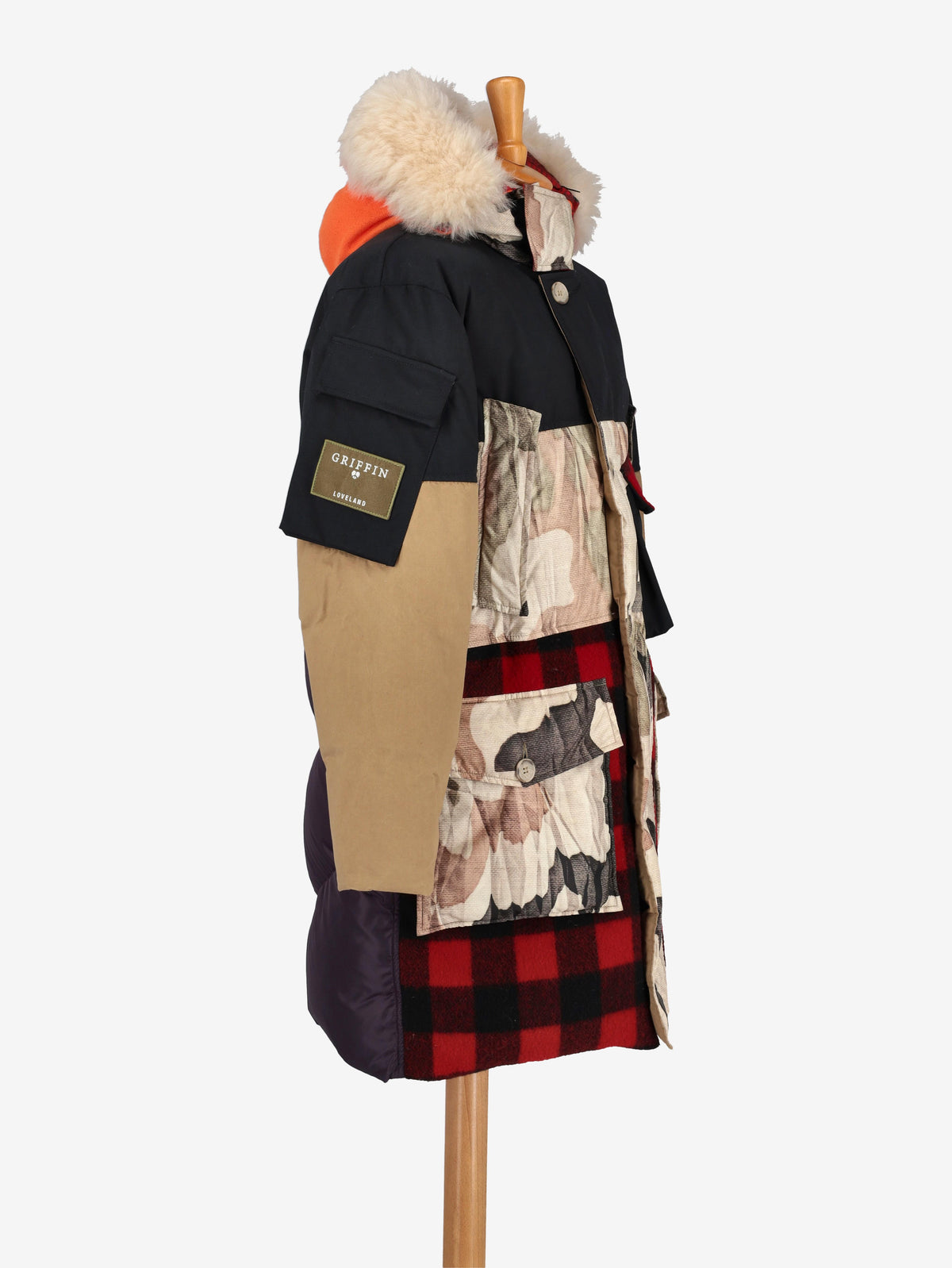 Woolrich Patchwork Coat WCV250860  Woolrich 