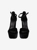 Vintage Black Velvet Platform Sandals WCV22072102  Vintage 