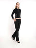 Giubbotto Y2K Gucci in nylon nero con cerniera