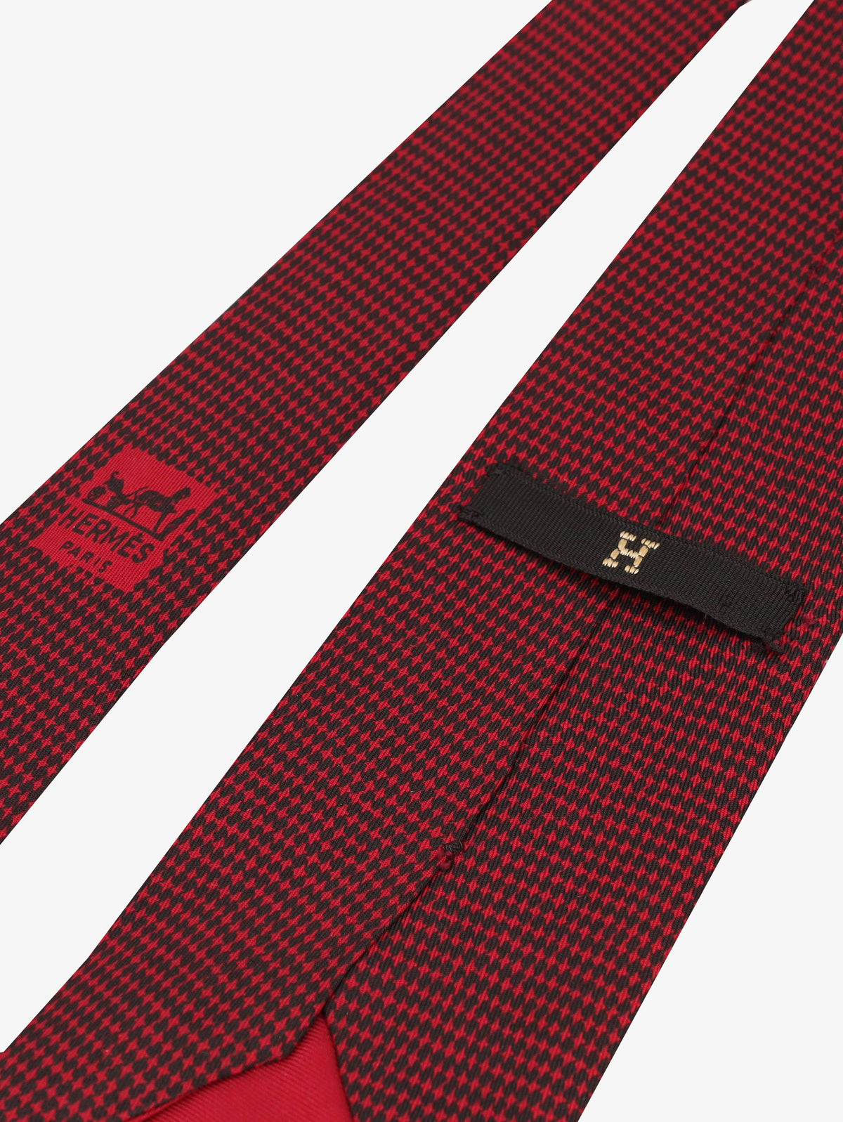 Hermès Patterned Tie 161225.20  Hermes 