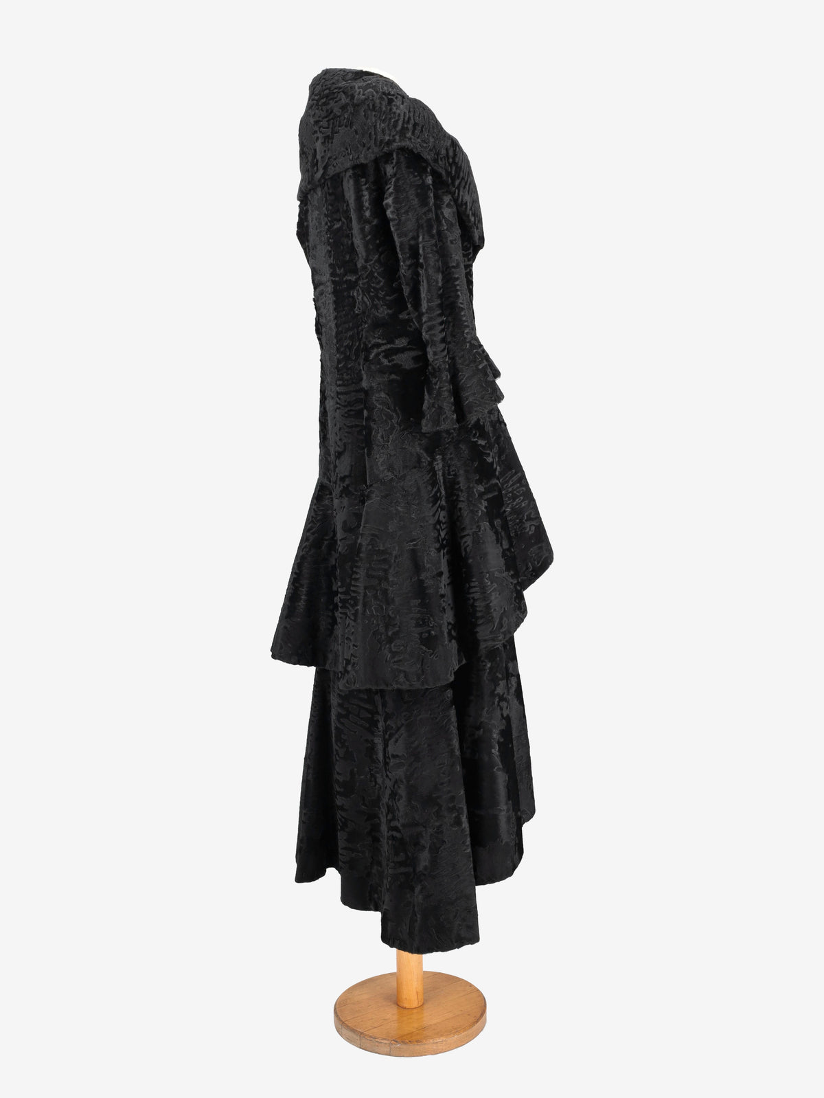 Vintage Black Velvet Suit