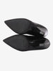 Saint Laurent Stivaletto in pelle liscia nera
