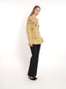 1980s Krizia long sleeve sweater in beige cotton