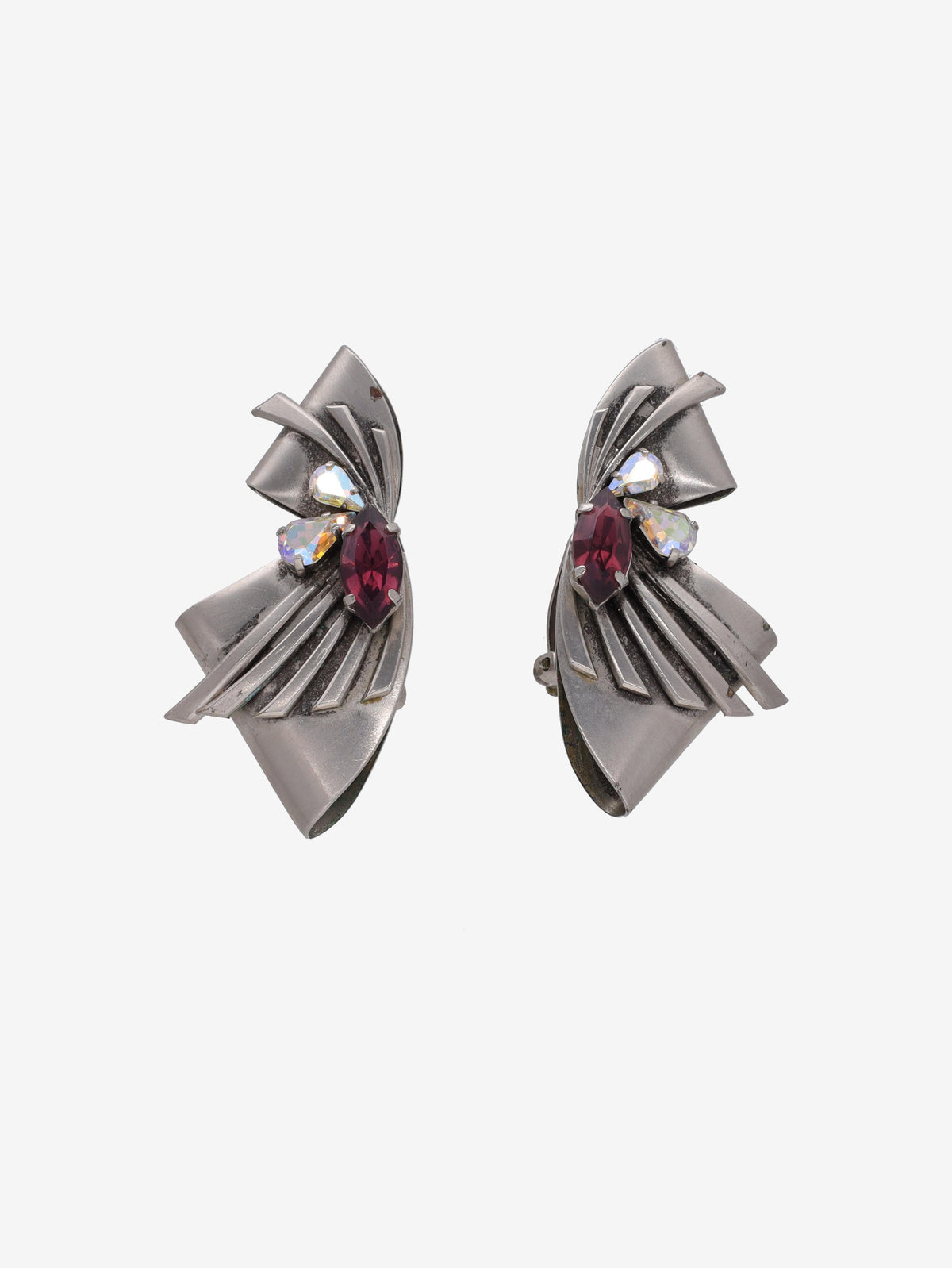 Vintage Bow-Shaped Earrings W13426.47  Vintage 