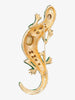 Kenneth Jay Lane Gecko Brooch CVR24.1.168  Kenneth Jay Lane 