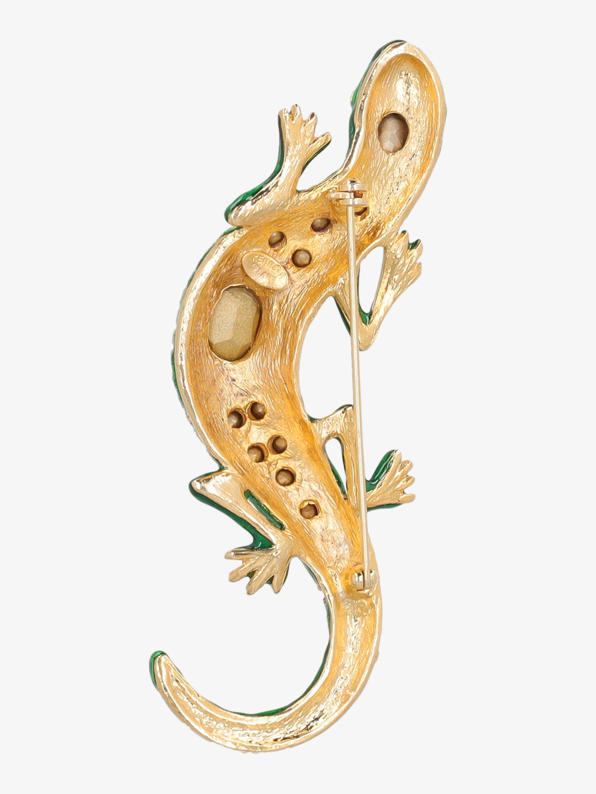 Kenneth Jay Lane Gecko Brooch CVR24.1.168  Kenneth Jay Lane 