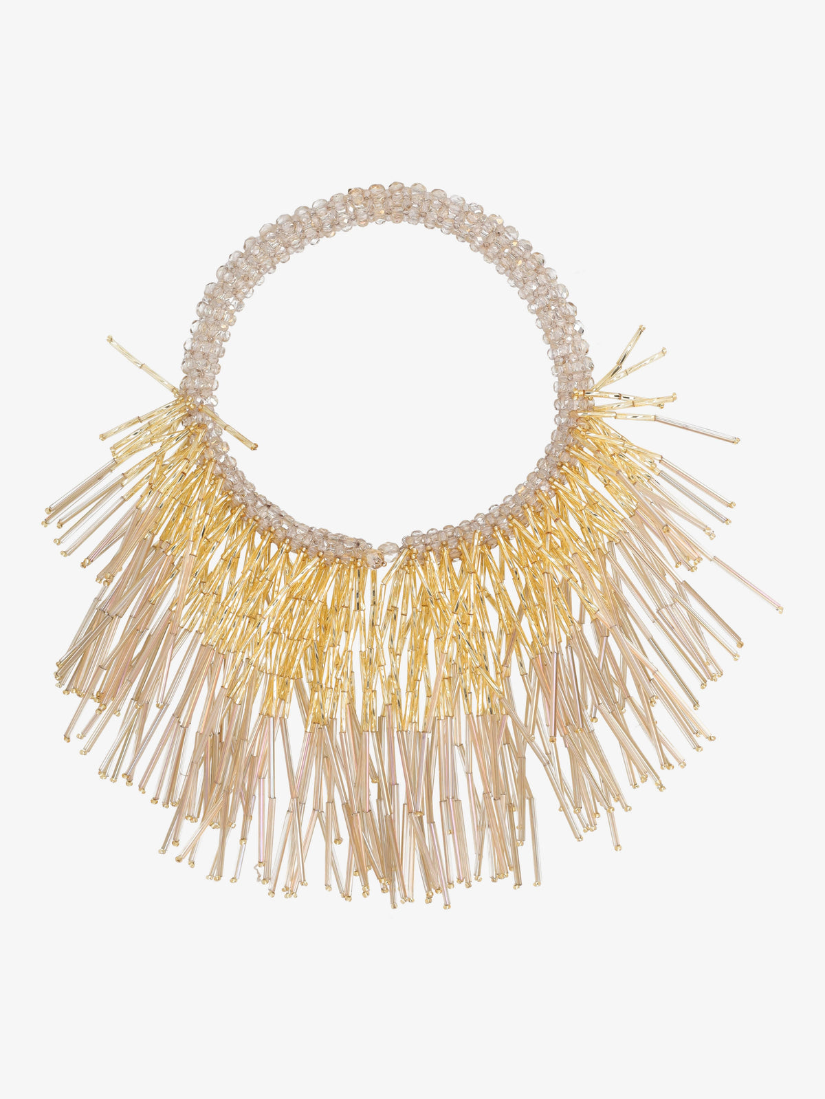 Coppola E Toppo Gold Beads Necklace