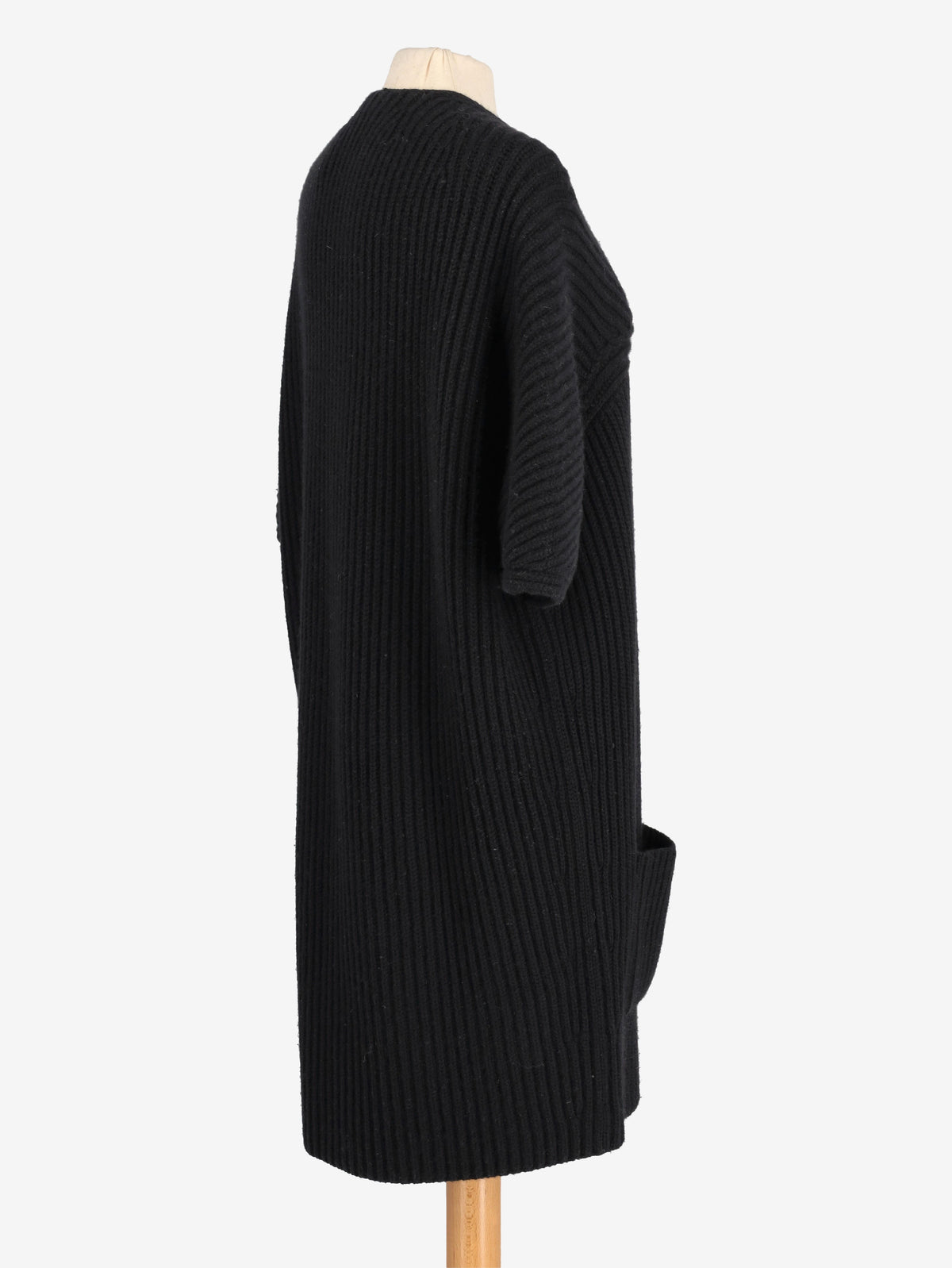 Jil Sander Black Cardigan With Short Sleeves W271125.1  Jil Sander 