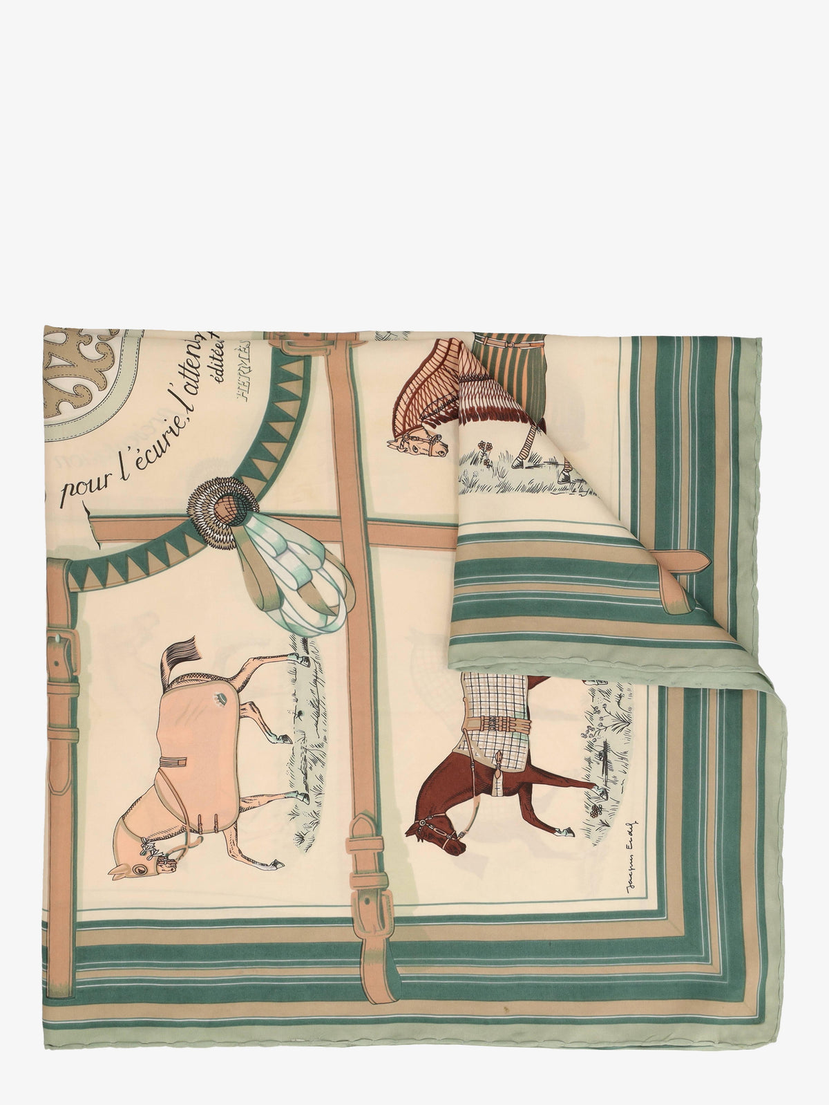 Hermès Foulard Couvertures Et Tenues De Sour By Jacques Eudel