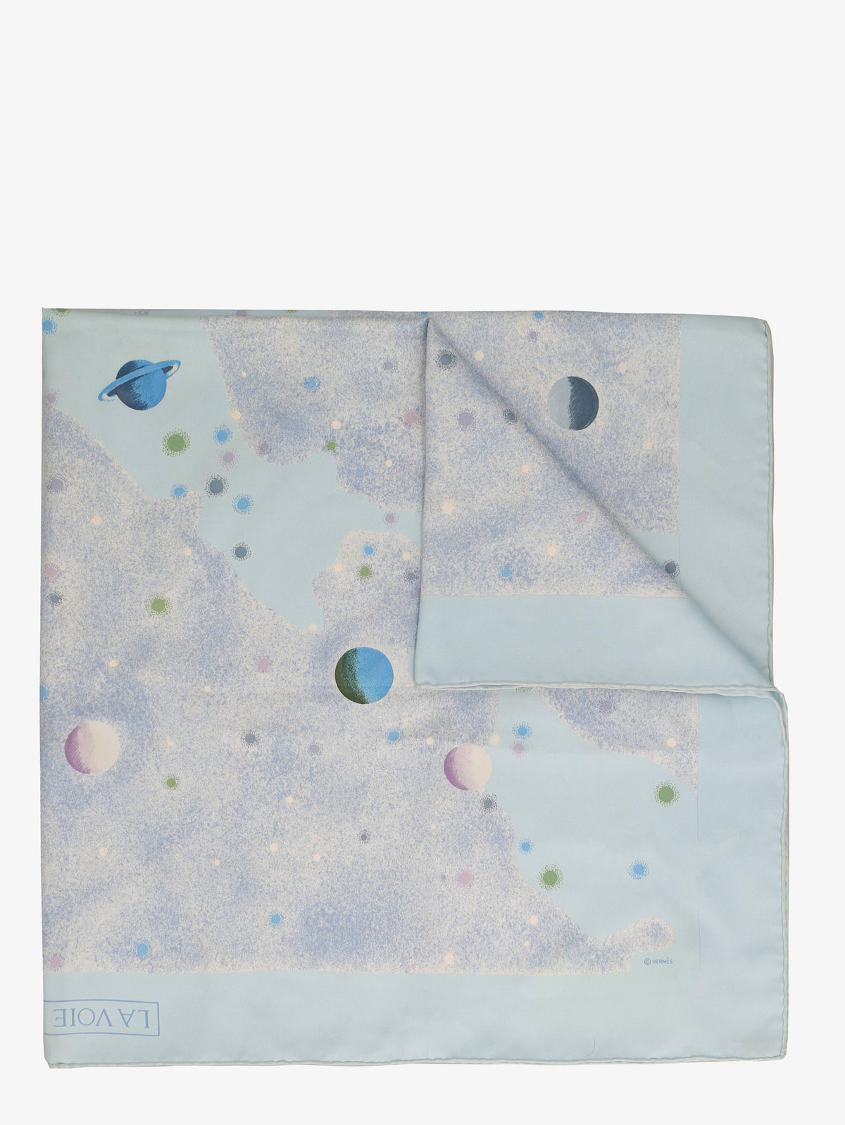 Hermès La Voi Lactée Foulard by Wlodzimierz Kamins