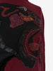 Krizia Cashmere sweater with panther print
