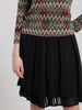 Y2K Sportmax black pleated skirt MZ1911525  Sportmax 