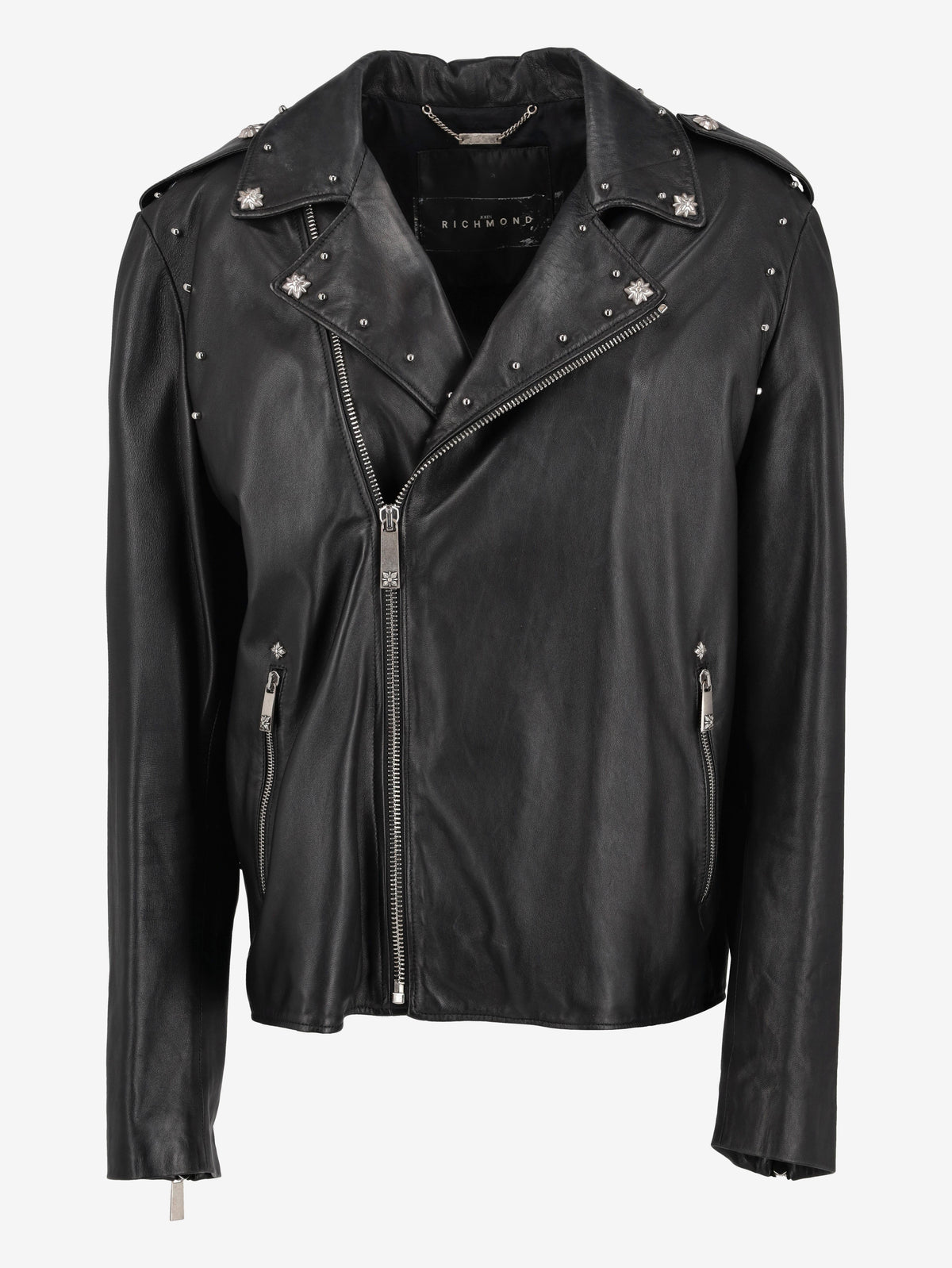Richmond Lamb Leather Biker Jacket WCV250806  John Richmond 
