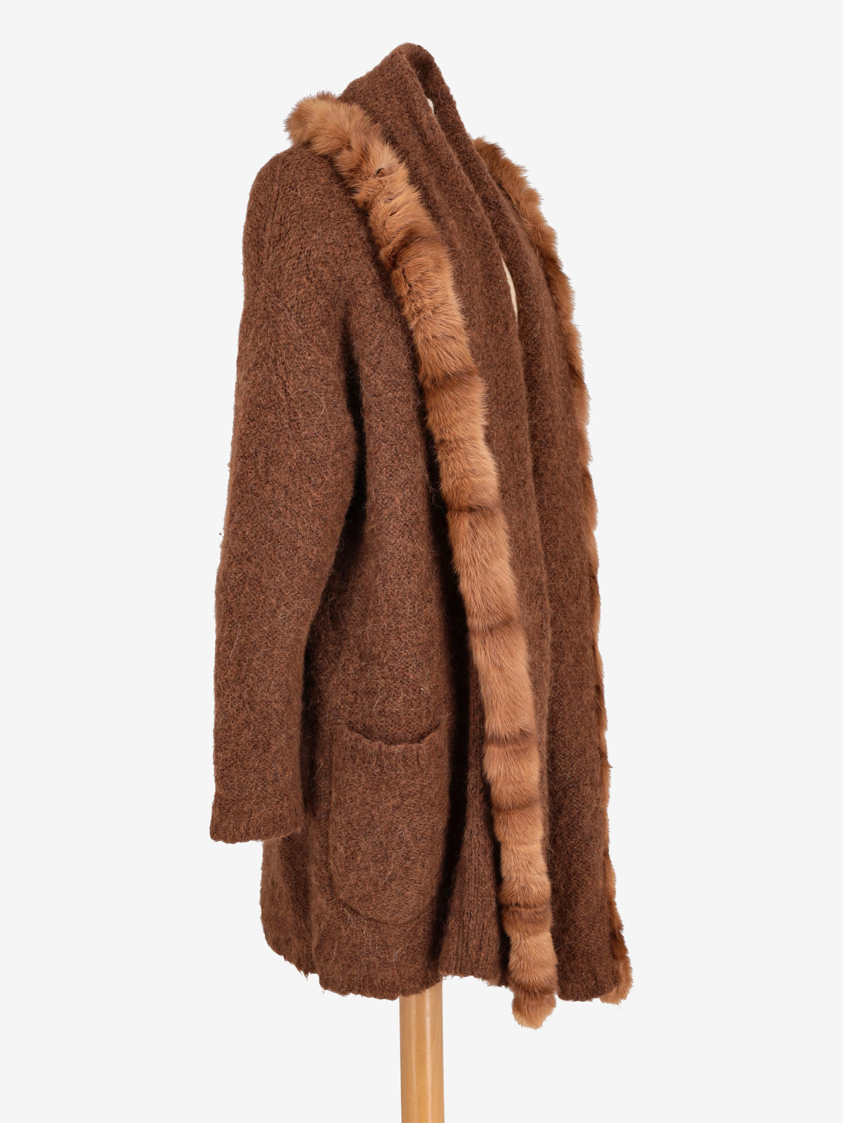 Fendi Wool Coat With Fur W2511.68  Fendi 