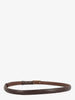 Mila Schön Leather Thin Belt