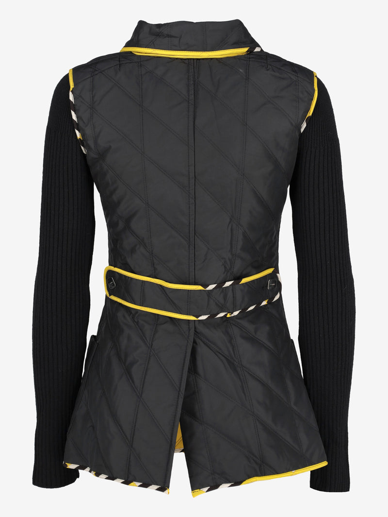 Fendi Black Quilted Jacket W2511.63  Fendi 