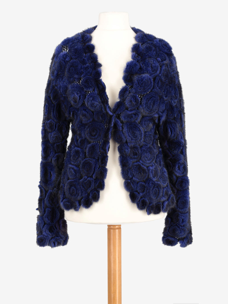 Giorgio Armani Fur Jacket DM10043124  Vintage 