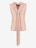 Salvatore Ferragamo Sleeveless Knitted Top with Scarf Detail W7426.12  Ferragamo 