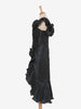 Vintage black silk dress MR202064  Vintage 