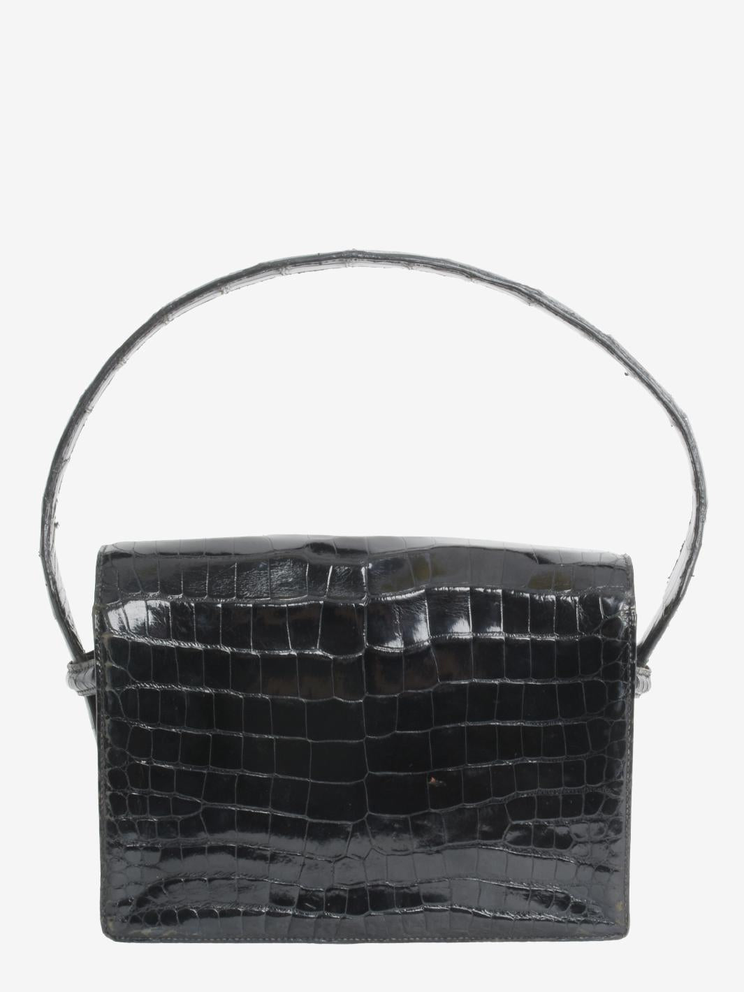 Hermès Handbag In Black Cocco