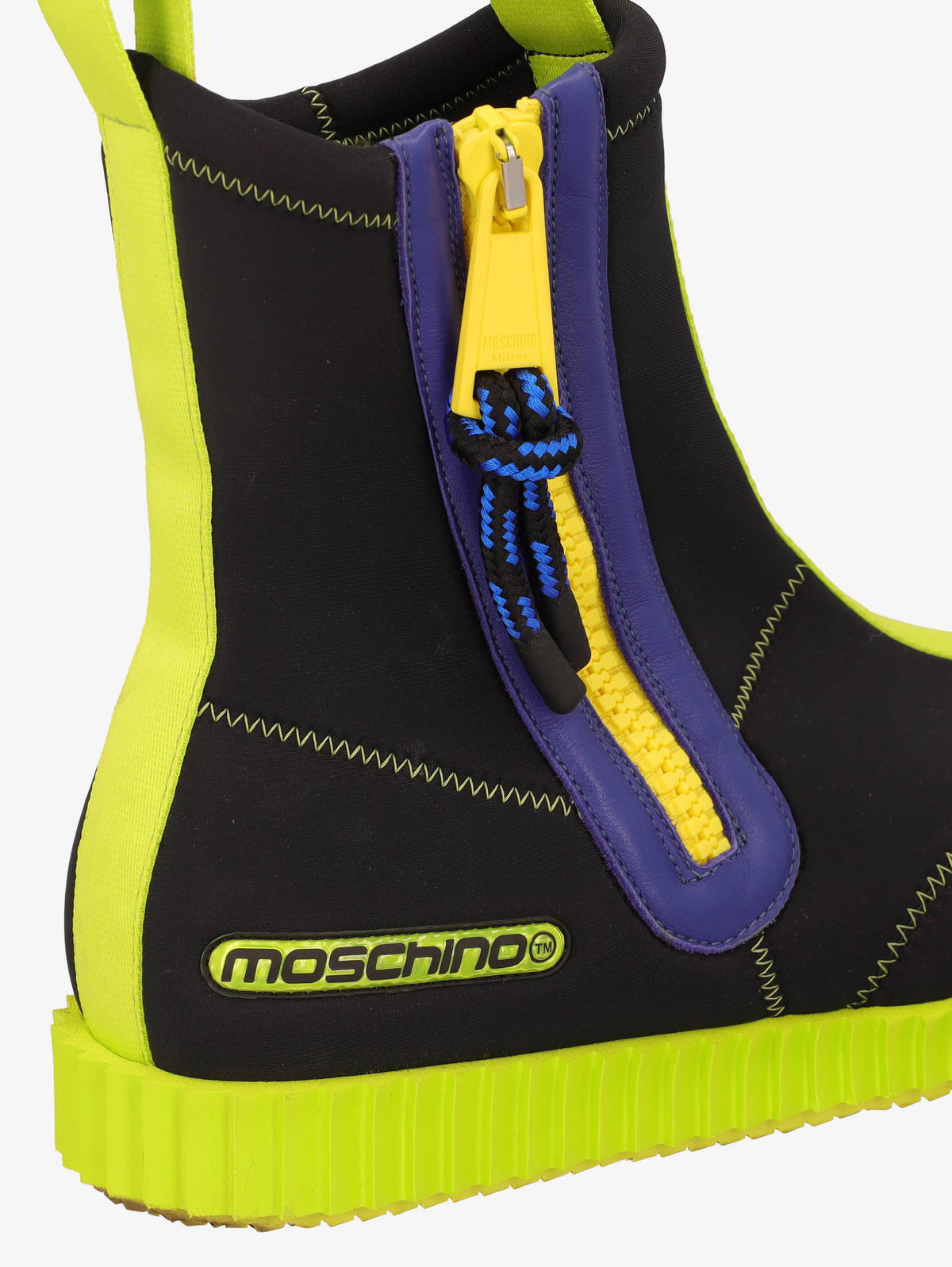 Moschino Surfer Boots in Multicoloured Neoprene WCV250874.07  Moschino 