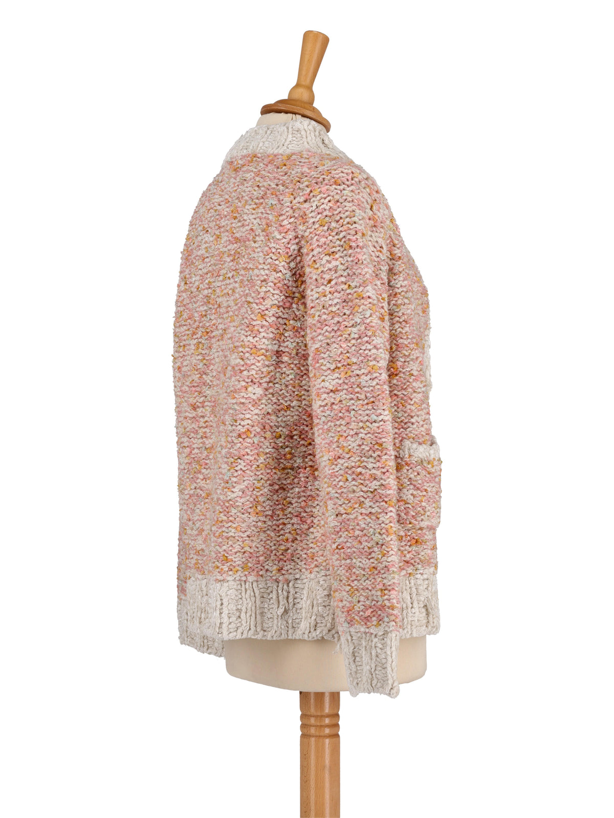 Junya Watanabe 粉色混色开衫