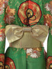 Green Kimono Uchikake