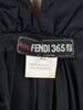 Fendi Black Silk Shirt Dress with Lace Detail W27526.17  Fendi 