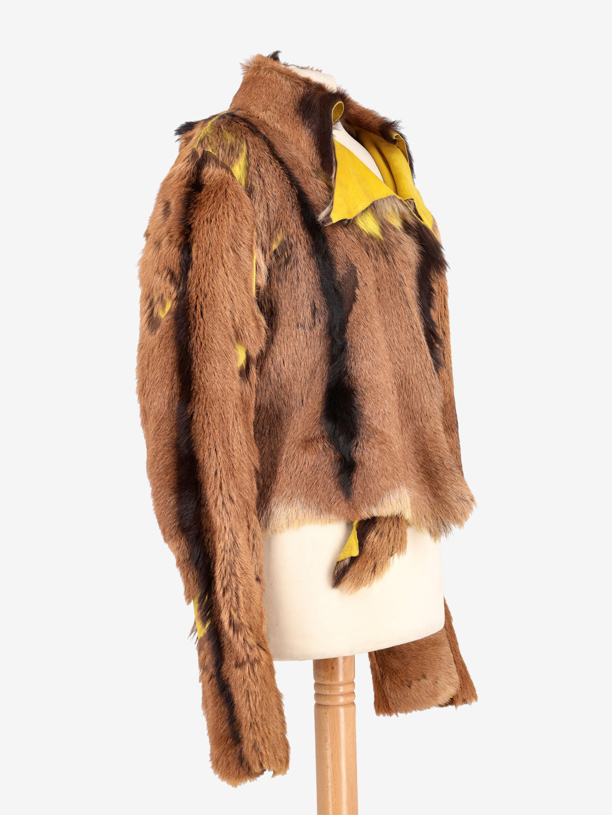 Vintage Leather Jacket With Fur W2511.115.13  Vintage 