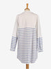 Vintage Striped Shirt Dress WCV241010144  Aglini 