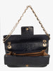 Pirovano Blue Cocco Shoulder Bag