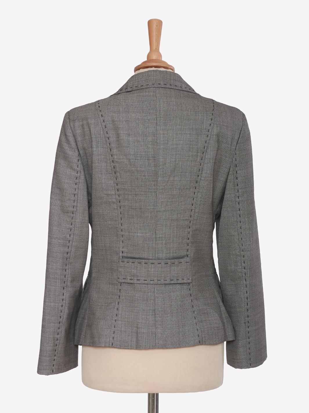 Loro Piana Grey Wool Blazer