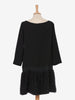 Moschino Black dress with lurex skirt