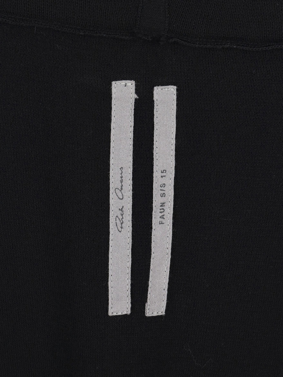 Rick Owens SS15 Faun Hooded Biker Cardigan RM300625.34 . Rick Owens 