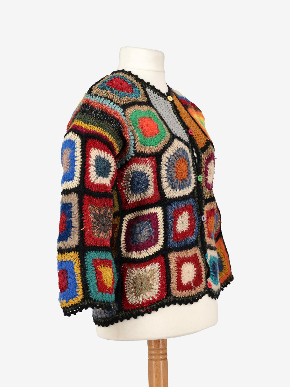 Moschino Multicoloured Crochet Cardigan W02122025.11  Moschino 